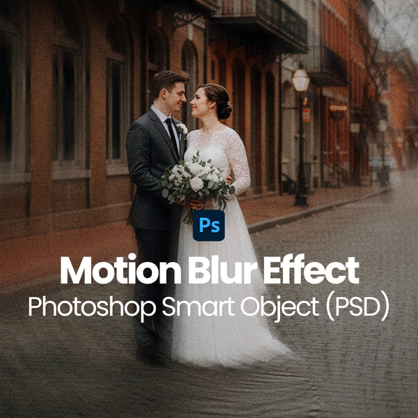 Motion Blur Effect Photoshop Smart Object (PSD)