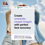 20 Cinematic Valentine & Couple AI Prompts
