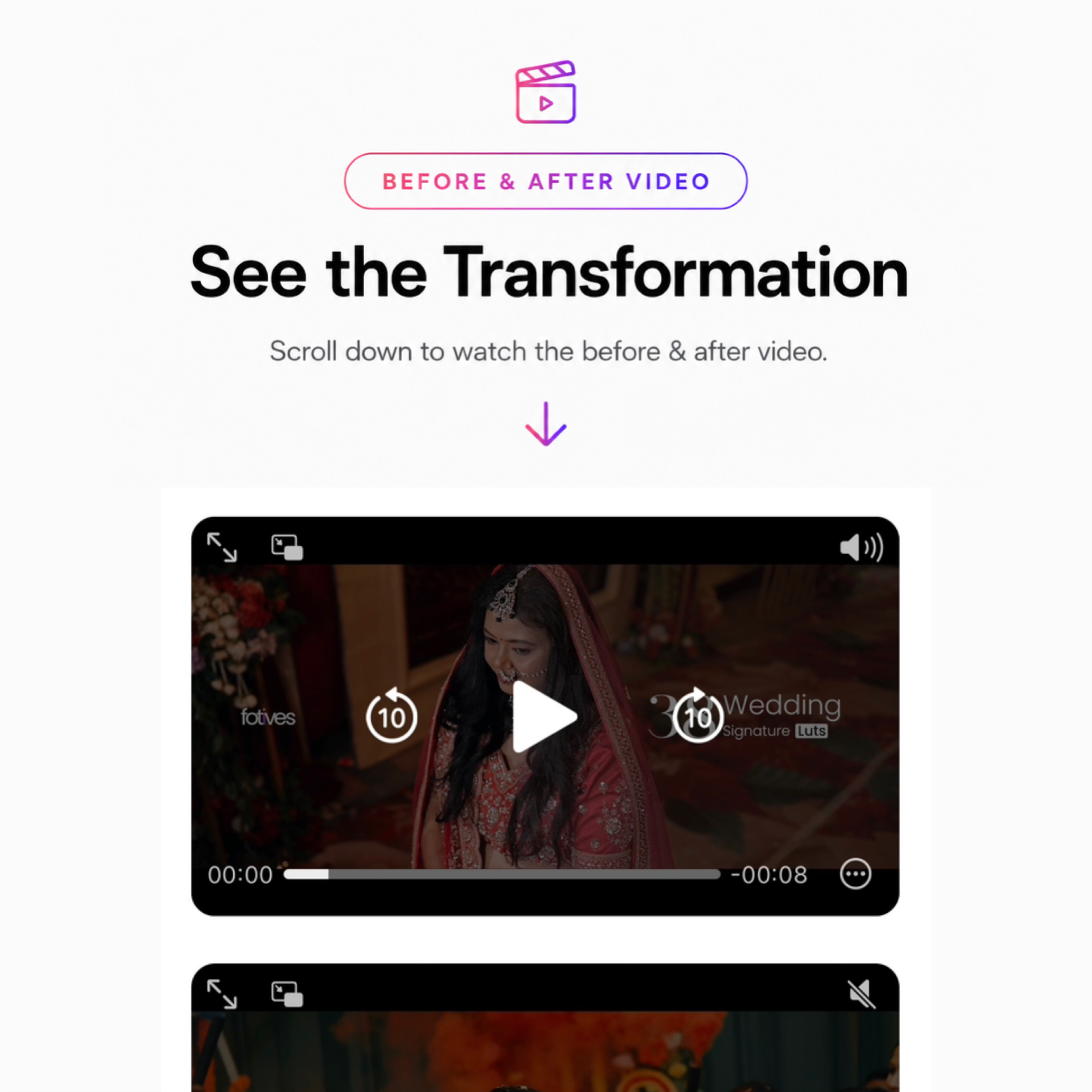Signature 38 Selected Video LUTs