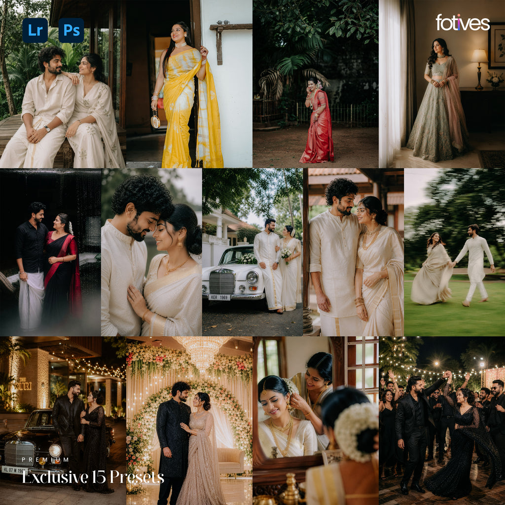 Exclusive 15 Premium Wedding Presets