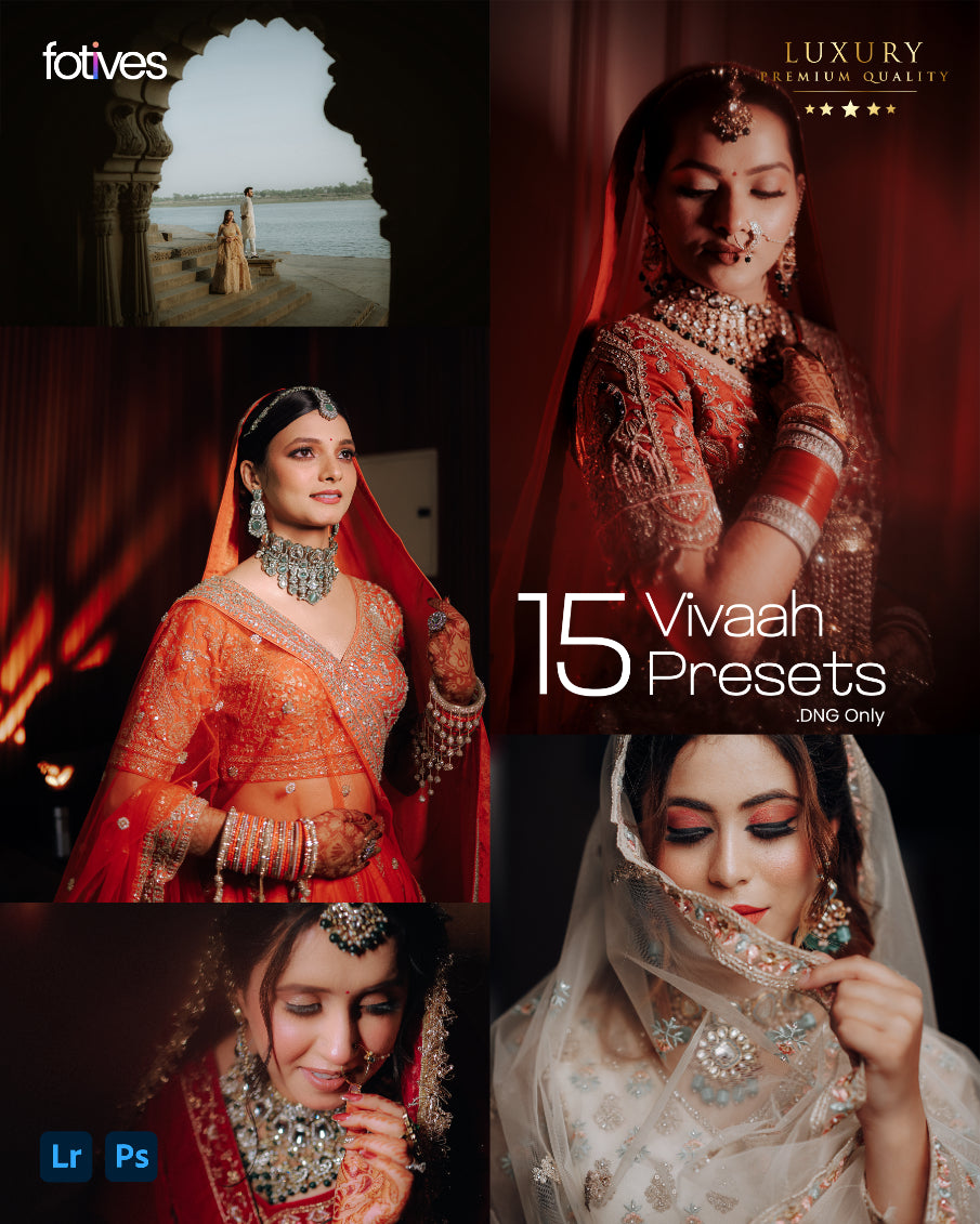 15 Vivaah Premium Wedding Presets