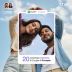 20 Cinematic Valentine & Couple AI Prompts