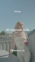 30 Cinematic LUTs Vol. 2