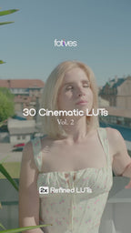 30 Cinematic LUTs Vol. 2