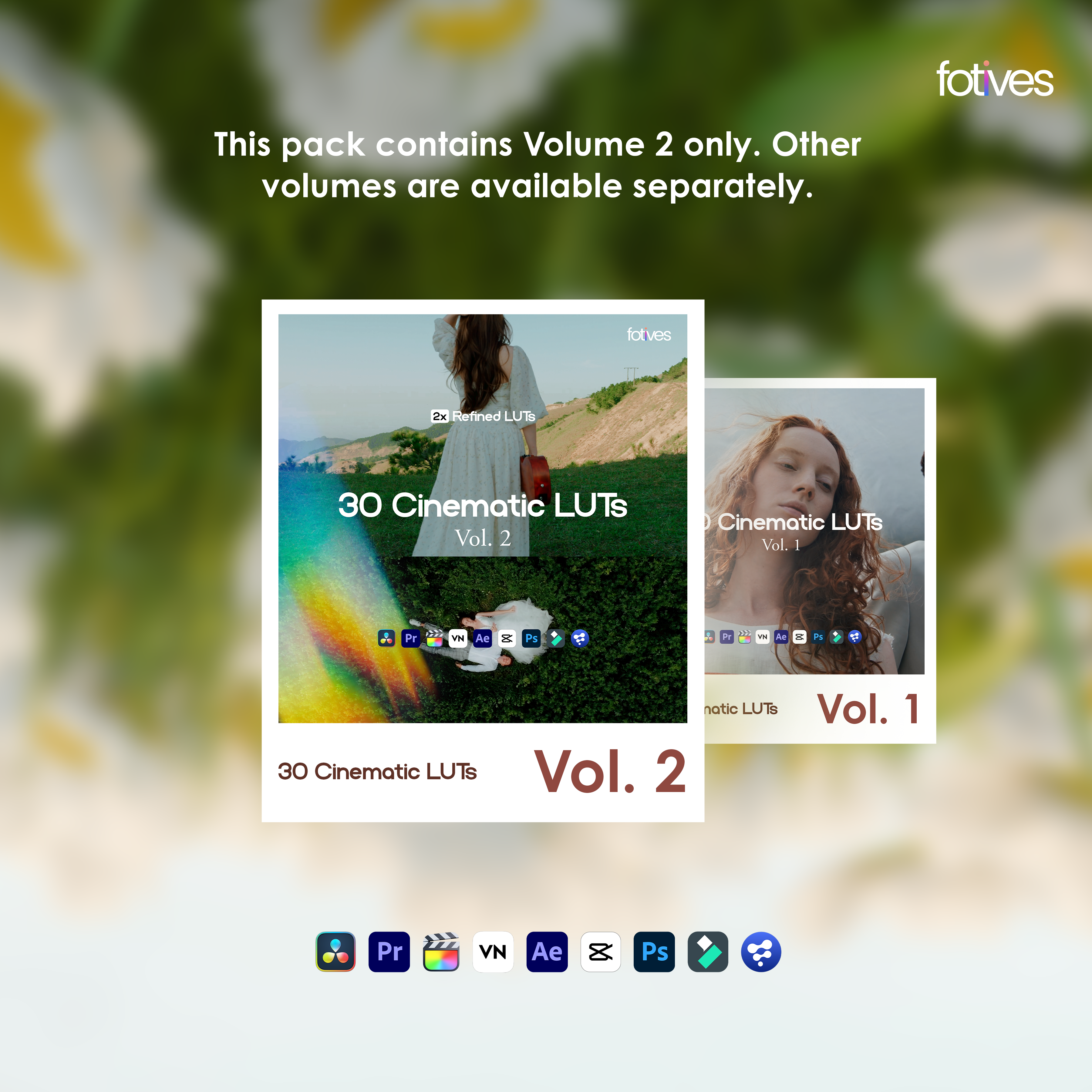 30 Cinematic LUTs Vol. 2